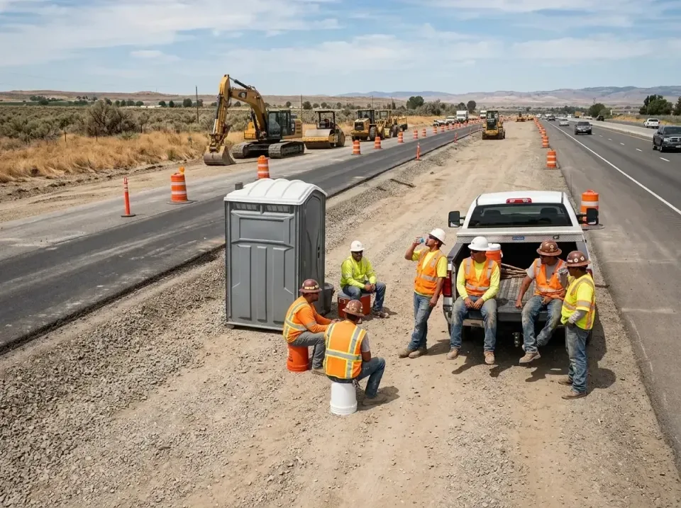 highway-road-construction-crew-007 — frequently asked questions, Porta Potty and Restroom Rentals in Harrison, MI